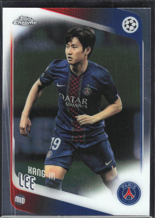 Kang-in Lee 2025-26 Chrome UEFA #185 – framsida