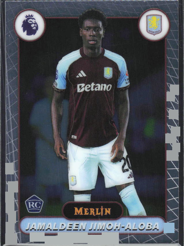 Jamaldeen Jimoh-Aloba 2026 Merlin Premier League RC #27 – framsida