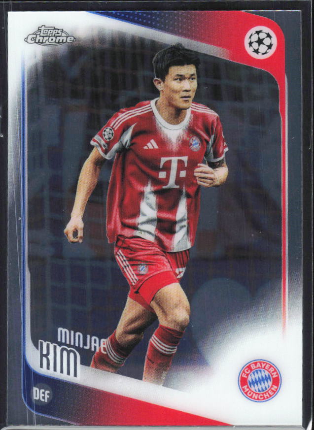 Minjae Kim 2025-26 Chrome UEFA #101 – framsida