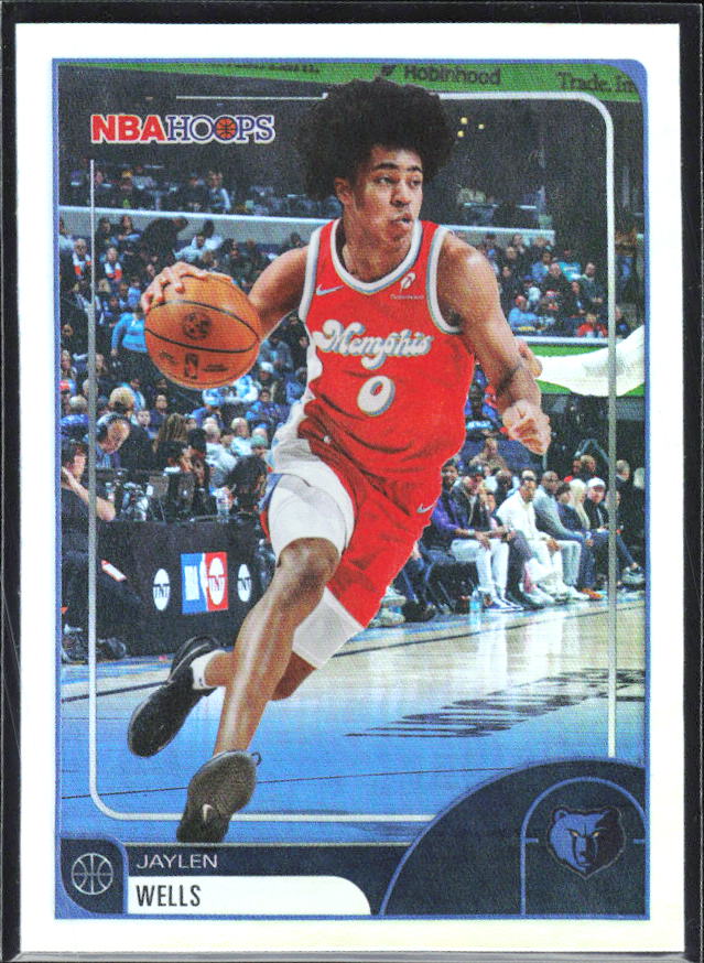 Jaylen Wells 2025-26 NBA Hoops #96 – framsida