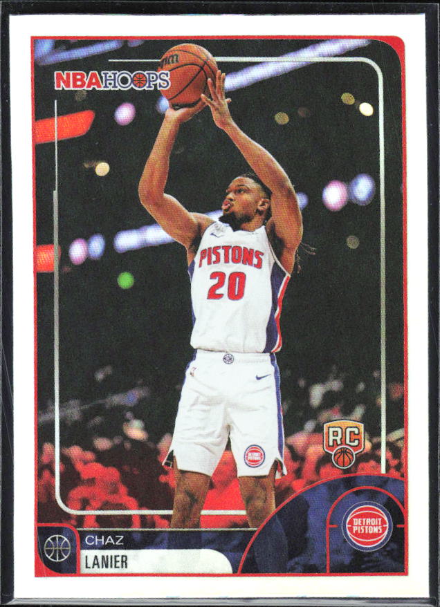 Chaz Lanier 2025-26 NBA Hoops RC #218 – framsida