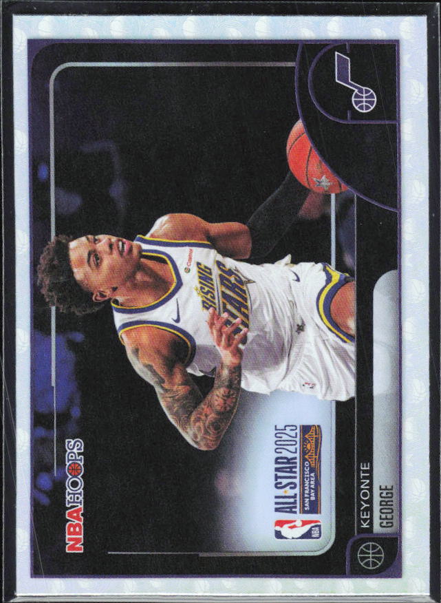 Keyonte George 2025-26 NBA Hoops All-Star 2025 #299 – framsida