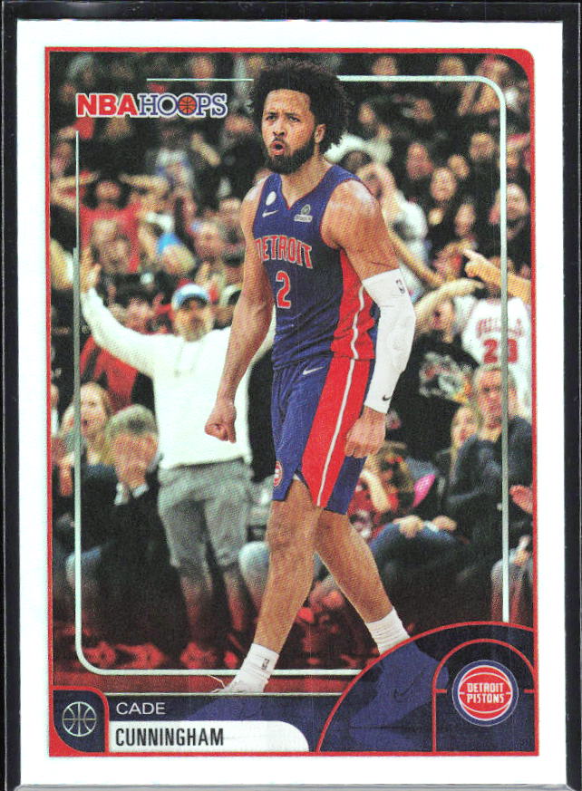 Cade Cunningham 2025-26 NBA Hoops #81 – framsida