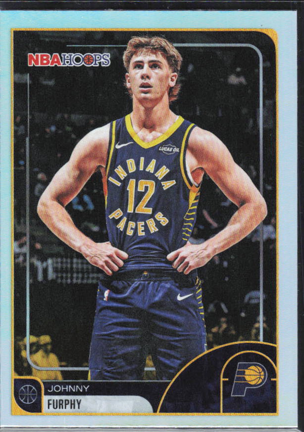 Johnny Furphy 2025-26 NBA Hoops #209 – framsida