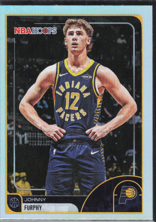 Johnny Furphy 2025-26 NBA Hoops #209 – framsida