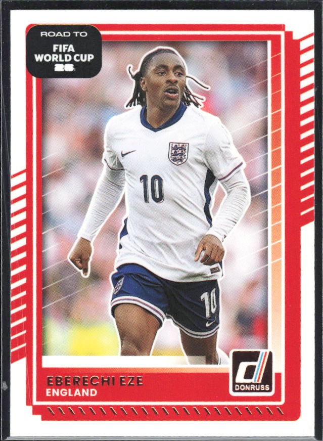 Eberechi Eze 2025-26 Donruss Road to FIFA WC #68 – framsida