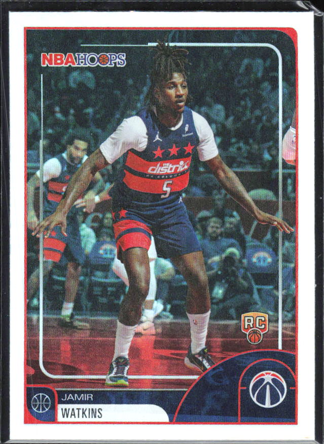 Jamir Watkins 2025-26 NBA Hoops RC #19 – framsida