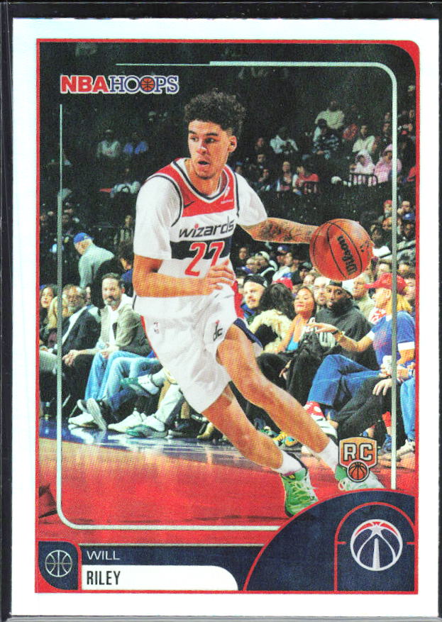 Will Riley 2025-26 NBA Hoops RC #74 – framsida
