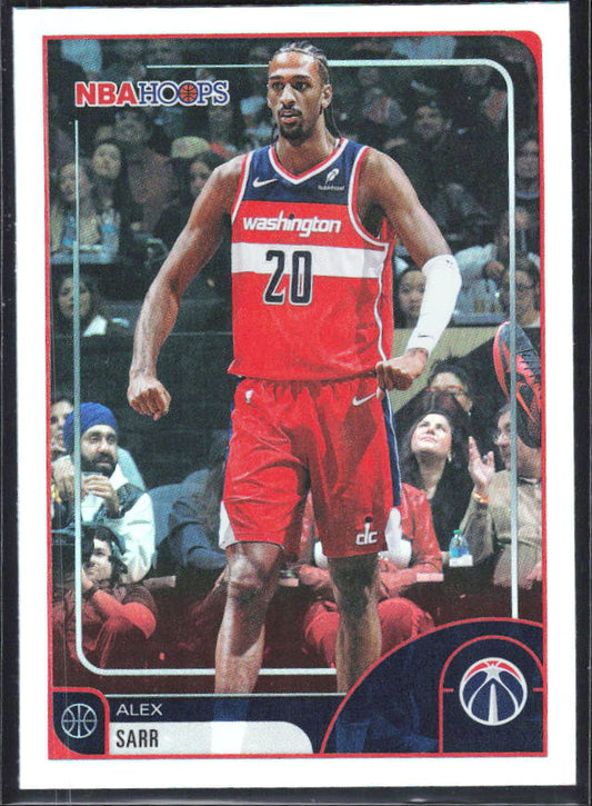 Alex Sarr 2025-26 NBA Hoops #58 – framsida