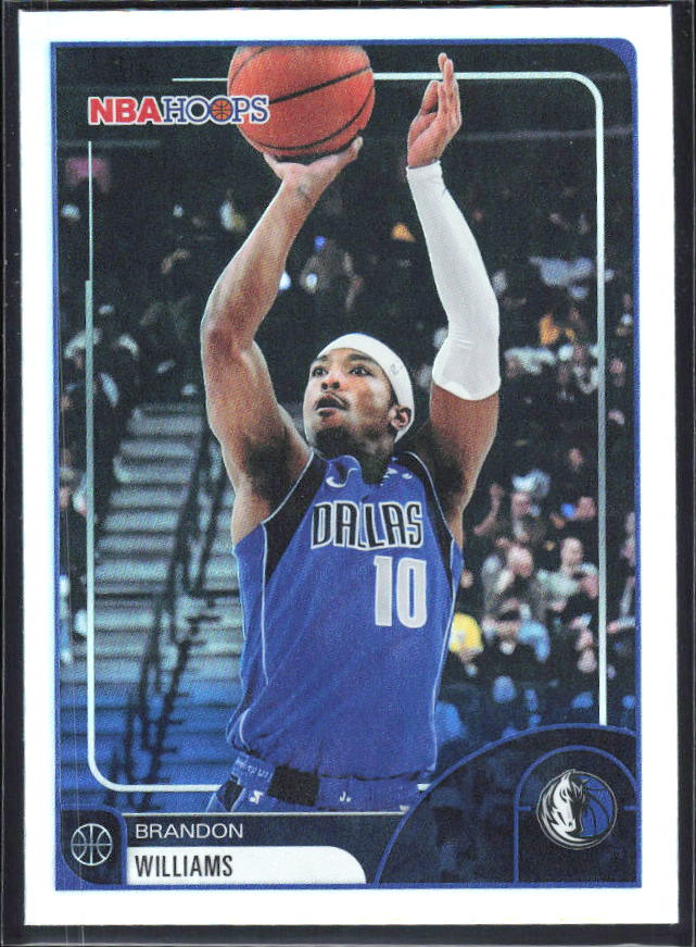 Brandon Williams 2025-26 NBA Hoops #15 – framsida