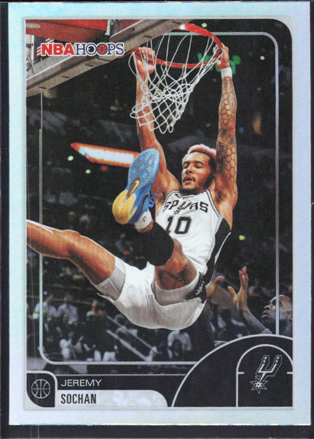Jeremy Sochan 2025-26 NBA Hoops #154 – framsida