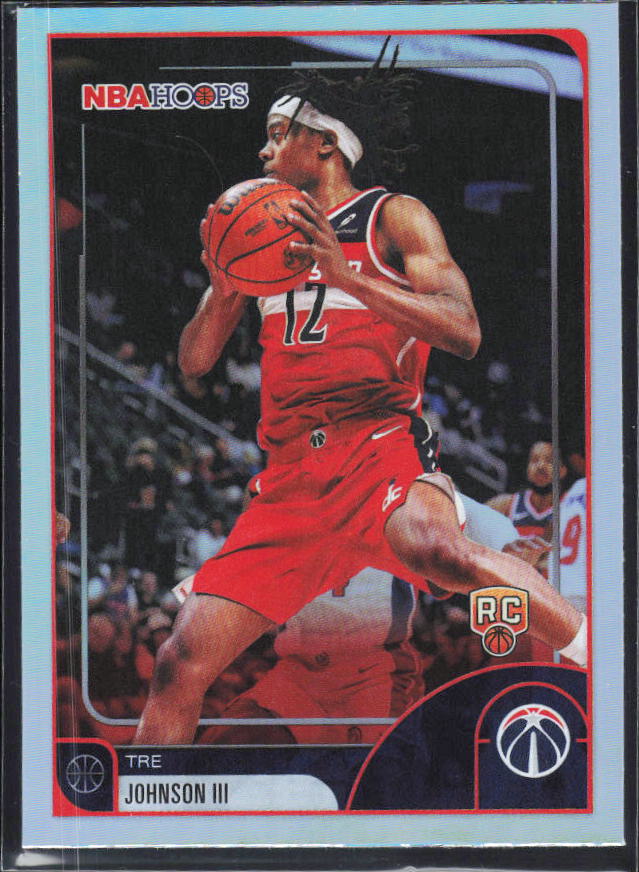 Tre Johnson III 2025-26 NBA Hoops RC #226 – framsida