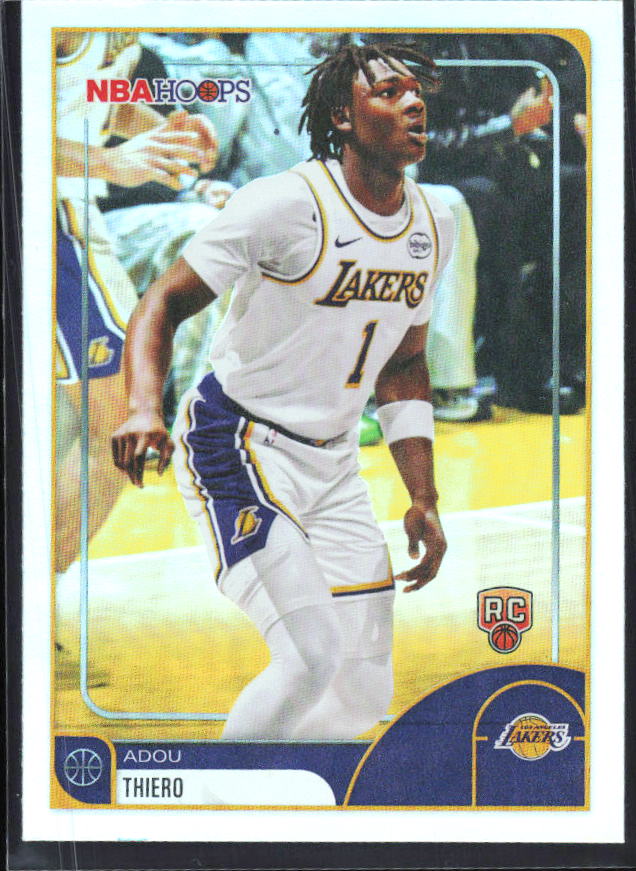 Adou Thiero 2025-26 NBA Hoops RC #182 – framsida