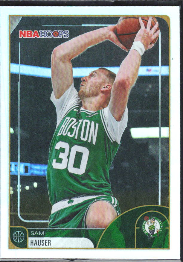 Sam Hauser 2025-26 NBA Hoops #115 – framsida