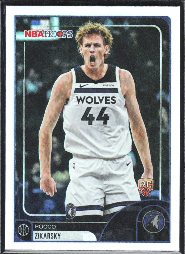 Rocco Zikarsky 2025-26 NBA Hoops RC #169 – framsida