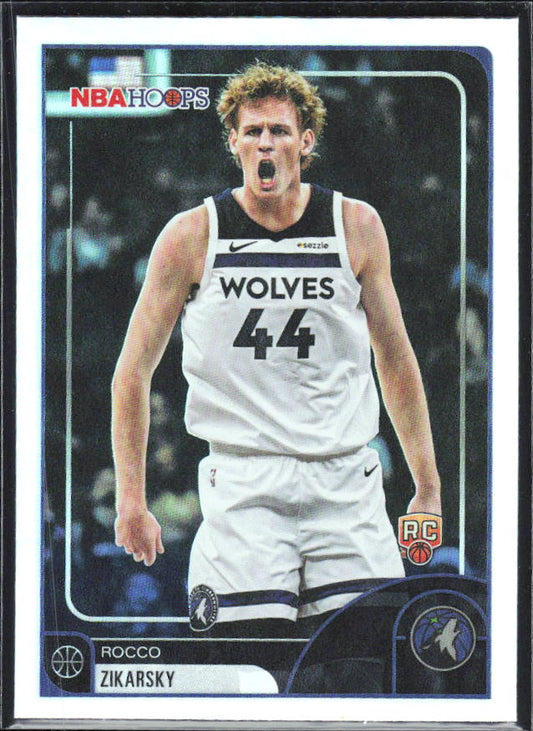 Rocco Zikarsky 2025-26 NBA Hoops RC #169 – framsida