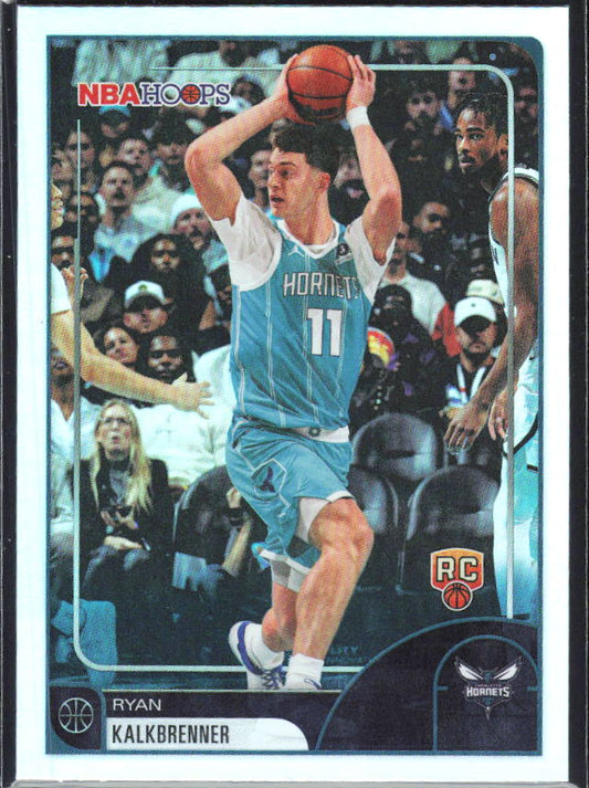 Ryan Kalkbrenner 2025-26 NBA Hoops RC #207 – framsida