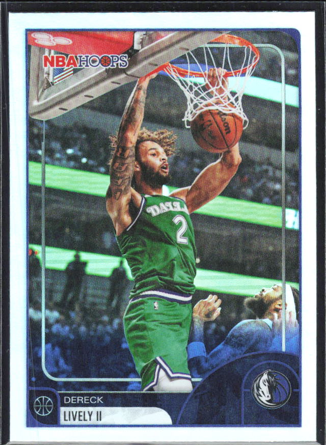 Dereck Lively II 2025-26 NBA Hoops #107 – framsida