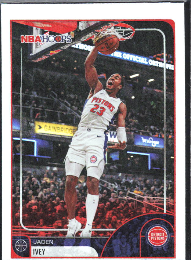 Jaden Ivey 2025-26 NBA Hoops #187 – framsida