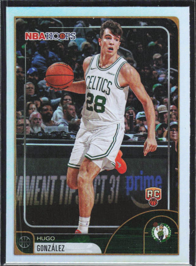 Hugo González 2025-26 NBA Hoops RC #72 – framsida