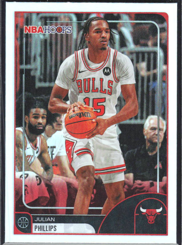 Julian Phillips 2025-26 NBA Hoops #155 – framsida