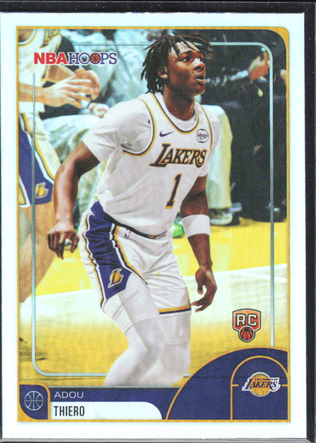 Adou Thiero 2025-26 NBA Hoops RC #182 – framsida
