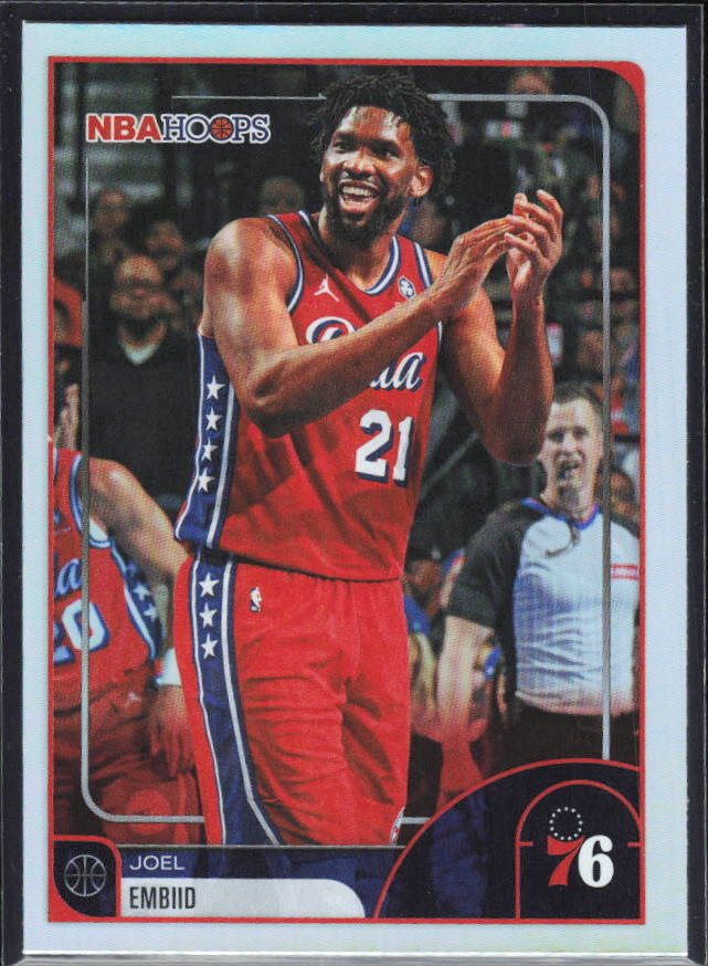 Joel Embiid 2025-26 NBA Hoops #9 – framsida