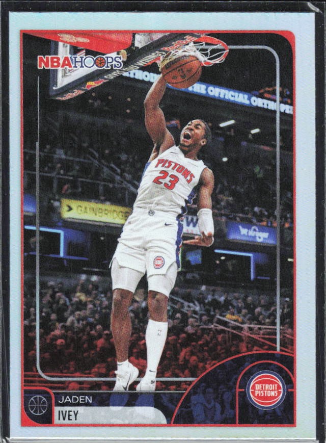 Jaden Ivey 2025-26 Topps NBA Hoops #187 – framsida