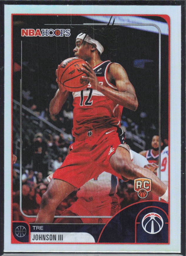 Tre Johnson III 2025-26 Topps NBA Hoops #226 – framsida