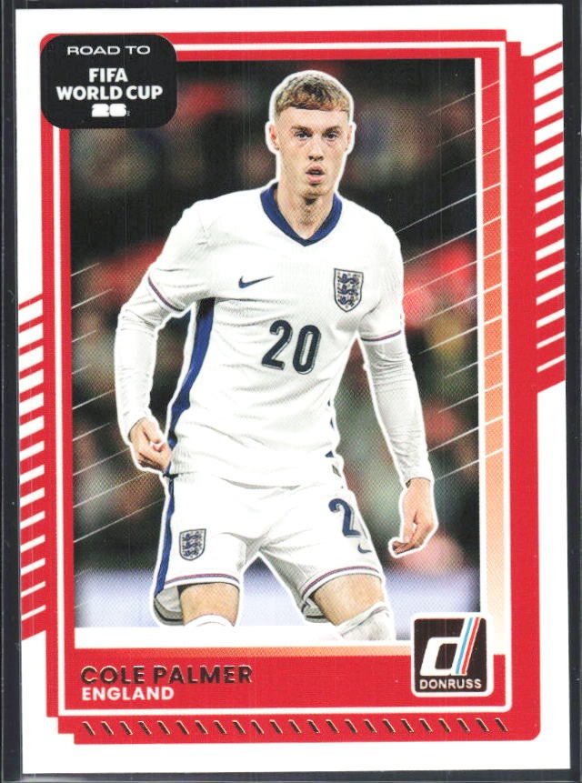 Cole Palmer 2025-26 Donruss Road to FIFA World Cup #70 – framsida