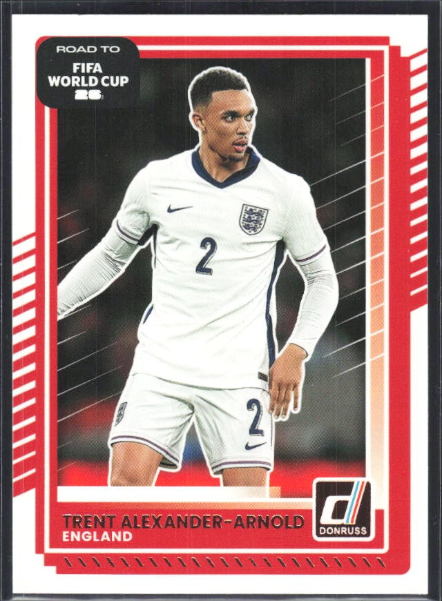 Trent Alexander-Arnold 2025-26 Donruss Road to FIFA World Cup #71 – framsida