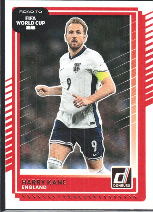 Harry Kane 2025-26 Donruss Road to FIFA World Cup #62 – framsida