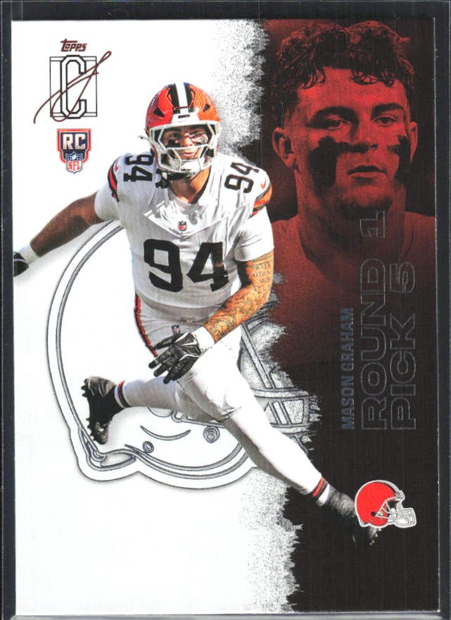 Mason Graham 2025 Topps Signature Class Football #141 – framsida