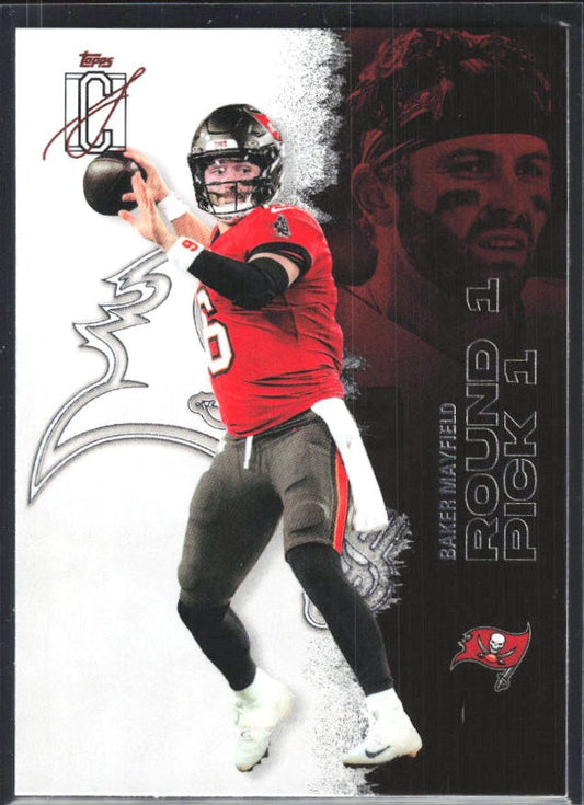 Baker Mayfield 2025 Topps Signature Class Football #50 – framsida