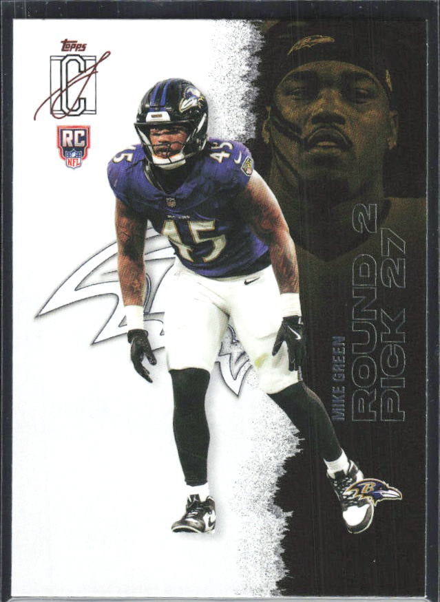 Mike Green 2025 Topps Signature Class Football #155 – framsida