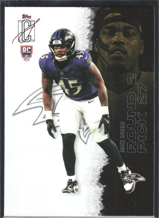 Mike Green 2025 Topps Signature Class Football #155 – framsida