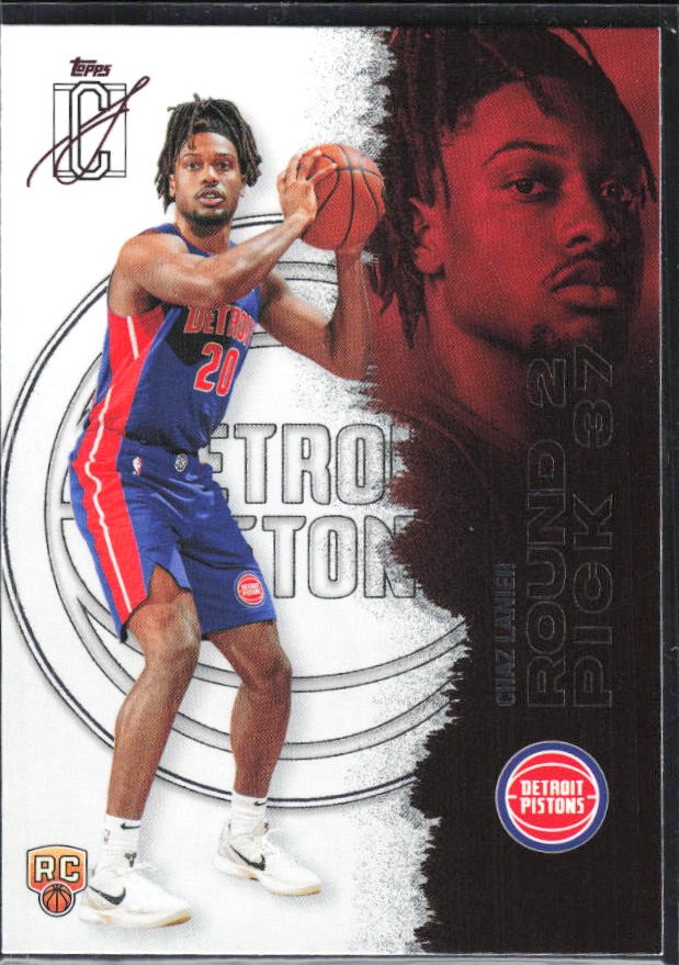 Chaz Lanier 2025-26 Topps Signature Class Basketball #130 – framsida