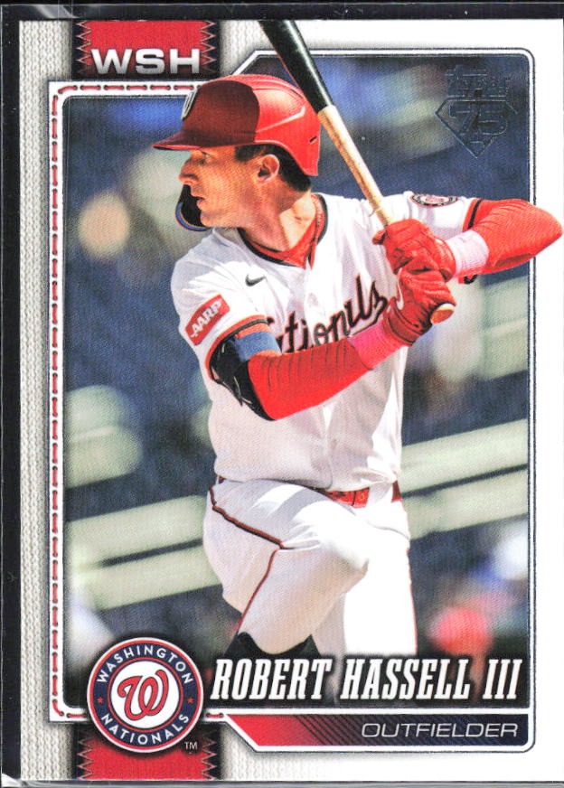 Robert Hassell III 2026 Topps Series 2 #582 – framsida
