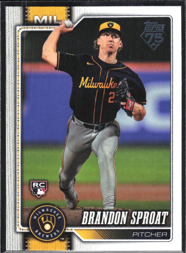 Brandon Sproat 2026 Topps Series 2 #534 – framsida