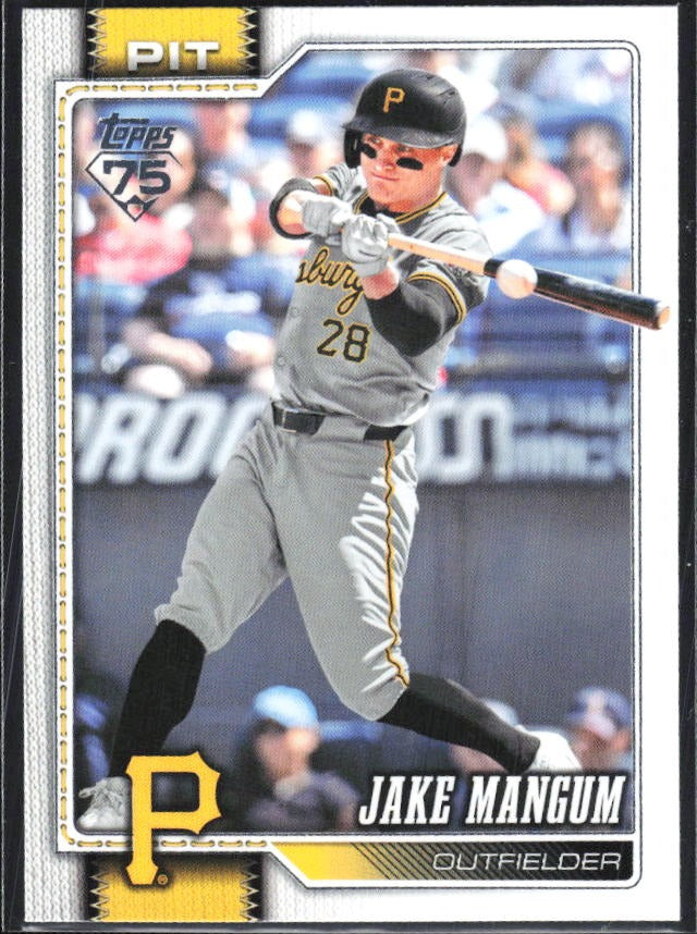 Jake Mangum 2026 Topps Series 2 #485 – framsida
