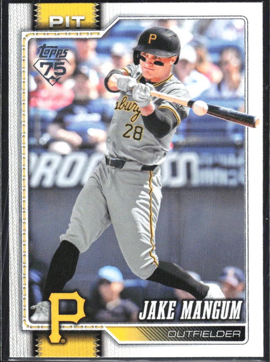 Jake Mangum 2026 Topps Series 2 #485 – framsida