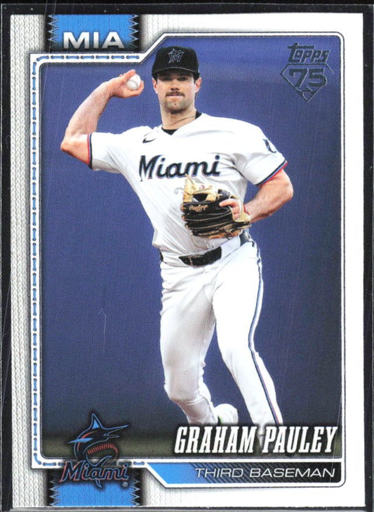 Graham Pauley 2026 Topps Series 2 #434 – framsida