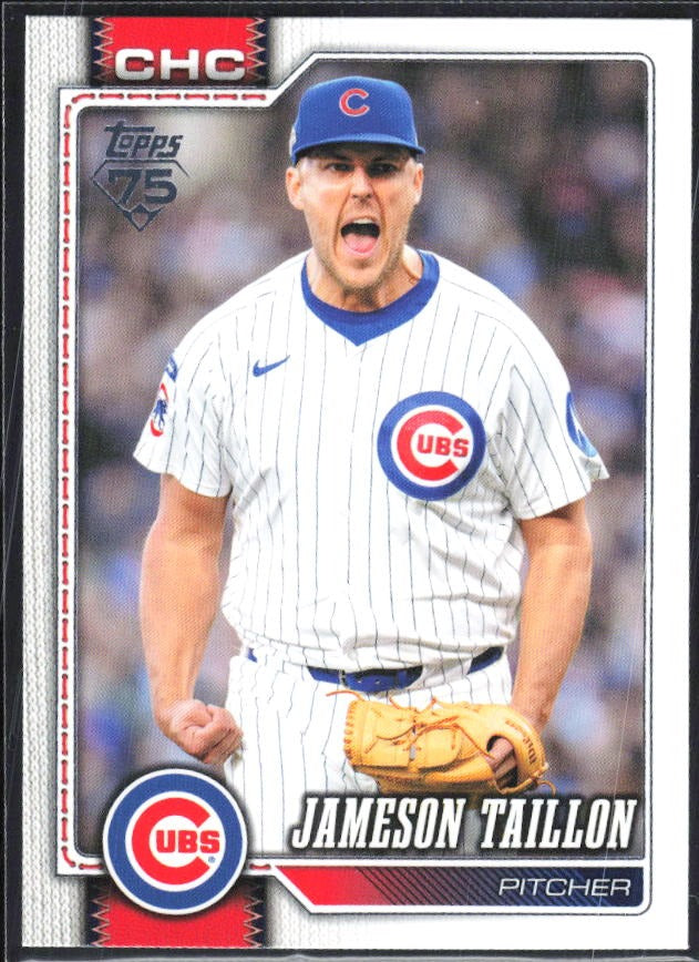 Jameson Taillon 2026 Topps Series 2 #537 – framsida