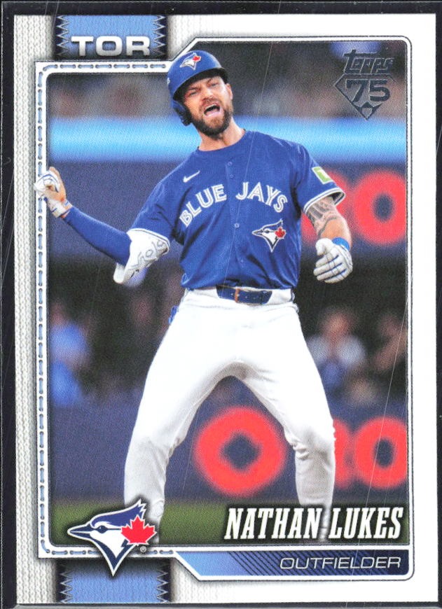 Nathan Lukes 2026 Topps Series 2 #681 – framsida