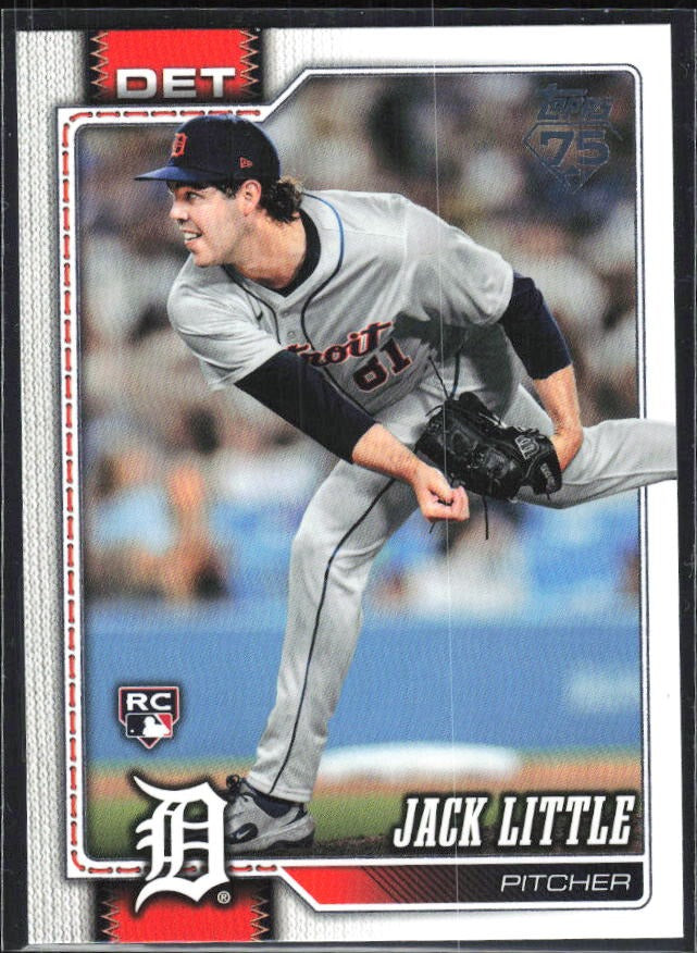 Jack Little 2026 Topps Series 2 #566 – framsida