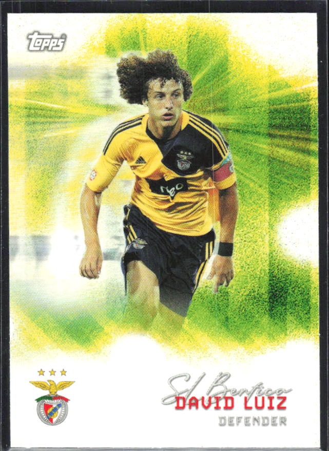 David Luiz 2025-26 Topps Benfica Pitch Pursuits #29 – framsida