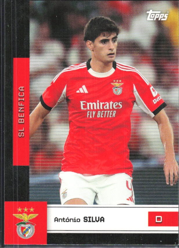 António Silva 2025-26 Topps Benfica #2 – framsida