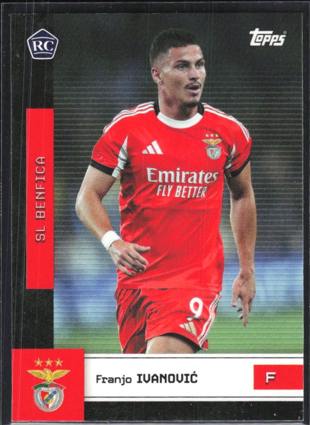 Franjo Ivanović 2025-26 Topps Benfica #18 – framsida