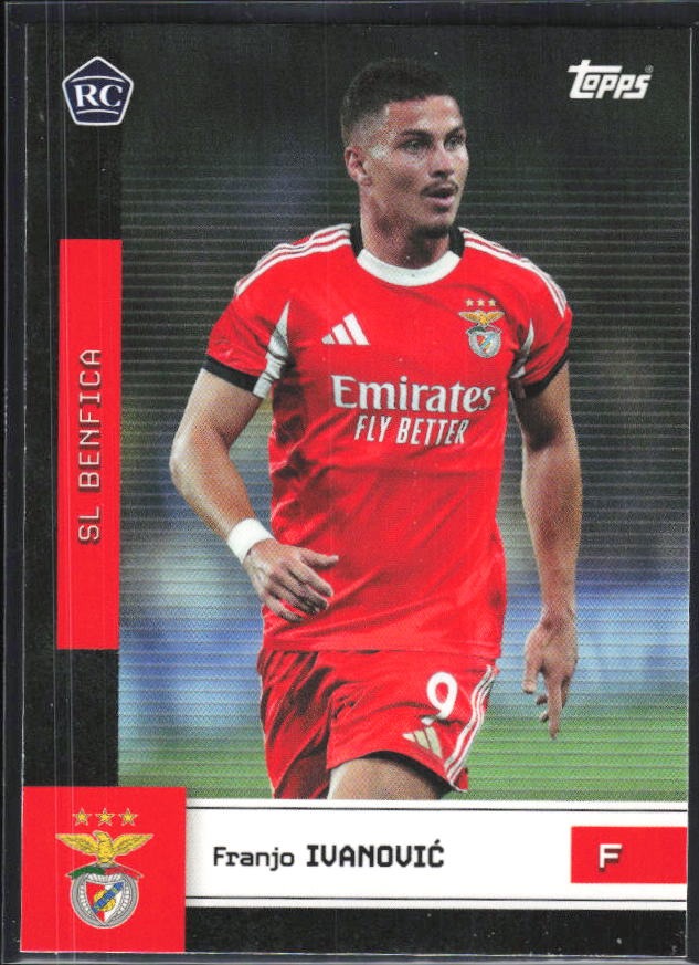 Franjo Ivanović 2025-26 Topps Benfica #18 – framsida