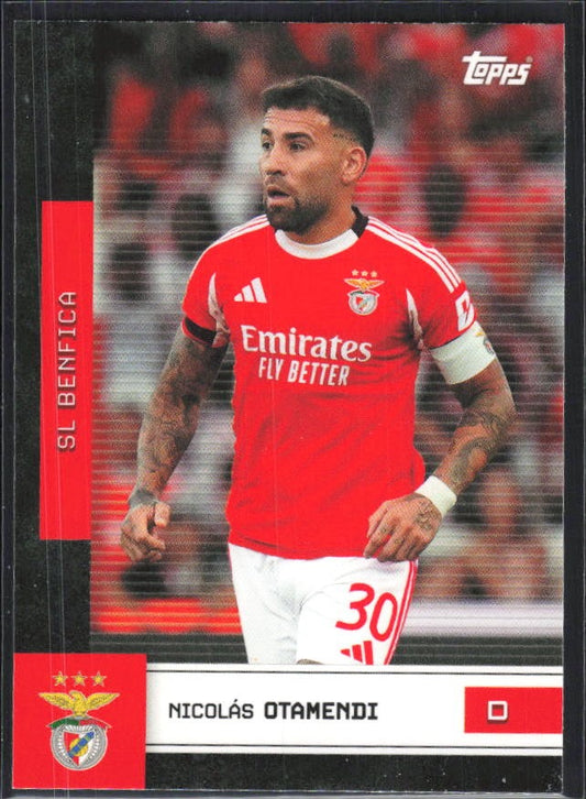 Nicolás Otamendi 2025-26 Topps Benfica #7 – framsida
